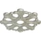 Ekena Millwork Angel Ceiling Medallion (Fits Canopies up to 4 3/8"), 20 7/8"OD x 3 5/8"ID x 1"P, Flash Copper CM20ANFCS - alternate 5